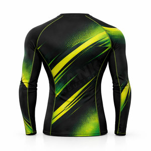 Nuevo Estilo de Camiseta Deportiva para Hombre en Venta en Línea, Camiseta Deportiva de Manga Larga con Color Personalizado de Última Tendencia - Product Image 2