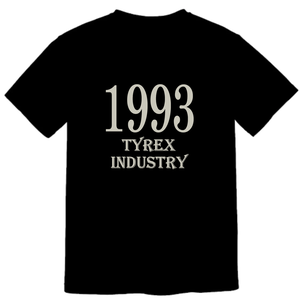 Tyrex Industry 1993 Classic Printed <b>TShirt</b> With Custom Logos Premium High Quality Cotton Fashion Tee - Product Image 3