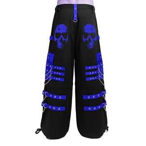 Stitch Mode Enterprises Men's Punk Style Tech Cargo Pant Customized Logo <b>Elastic</b> <b>Waist</b> Drawstring 100% Cotton Streetwear - Product Image 4