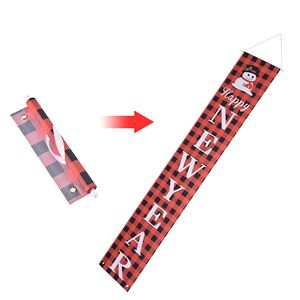 Striscioni festosi per decorazioni esterne di natale segno del portico - Product Image 2
