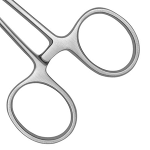 คีมหนีบหลอดเลือดแบบโค้ง Kelly Hemostatic Forceps ขนาด 5.5 นิ้ว คีมหนีบหลอดเลือดดำสำหรับผ่าตัด ทำจากสแตนเลสสตีล พร้อมระบบล็อค คีมหนีบเนื้อเยื่อสำหรับผ่าตัด - Product Image 6