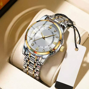 Reloj de Pulsera de Acero Inoxidable de Lujo, Estilo Hip-hop Urbano, Informal, para Viajes, Negocios, Automático, Mecánico, para Hombre - Product Image 3