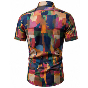 Camisa de Vestir Estampada para Hombre, Corte Moderno y Ajustado, Tela Suave y Estilo Elegante para Ocasiones Casuales de Negocios - Product Image 2