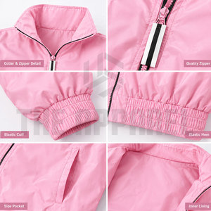 Top Trending Winter Wear <b>Women</b> <b>Windbreaker</b> Jacket High Quality 100% Polyester <b>Women</b> <b>Windbreaker</b> Jackets - Product Image 5