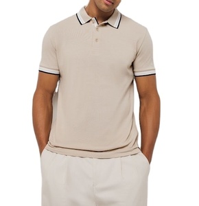 Buena calidad de moda al por mayor fabricante clásico calidad superior verano nuevos hombres casual transpirable polos - Product Image 1