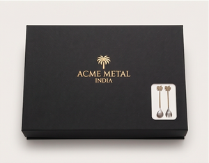 Modern Luxury Stainless Steel Silverware Salad Server With Handcrafted Handles For Kitchenware Hotel Restaurants - Product Image 3