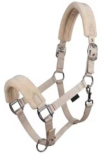 <b>Equestrian</b> Premium Durable Poly Propylene Fleece Padded Adjustable Horse Halter with Steel Buckles Horse Accessories - Product Image 3