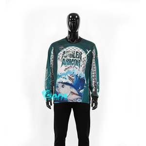 Sweat-shirt de pêche pour hommes et femmes UPF50+ anti-UV à séchage rapide, maillot de pêche par sublimation, logo personnalisé, fabricant OEM, vente en gros - Product Image 2