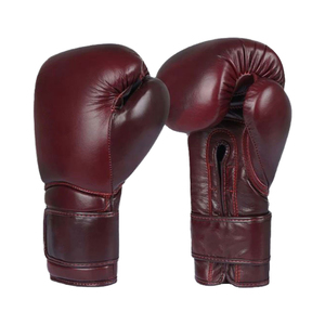 Gants de boxe en cuir, gants d'entraînement à lacets pour adultes, unisexes, pour les sports de boxe, gants d'entraînement en cuir PU - Product Image 4