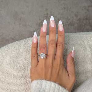 5 Carat Cut Lab Grown Diamond Gold <b>Ring</b> for Women | IGI Certified Luxury <b>Solitaire</b> Engagement <b>Ring</b> | Elegant Bridal Wedding - Product Image 3