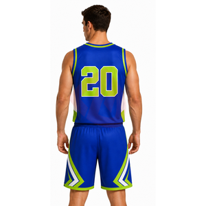 Ensemble de maillots d'équipe personnalisés en gros, maillots de basket-ball de haute qualité avec logo et nom imprimés, pour hommes et jeunes - Product Image 3