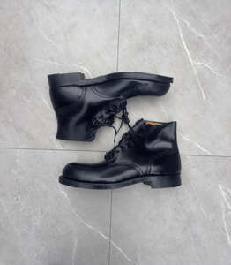 Bottes de parade noires polies pour uniformes de cadets, fanfares, gardes d'honneur, événements formels et défilés - Product Image 4