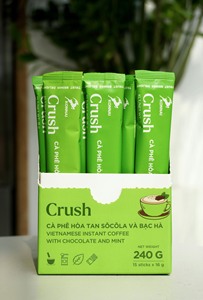 แท่งกาแฟสำเร็จรูปเวียดนามกล่องบรรจุรสช็อกโกแลตและมิ้นท์15X16g รสหวาน - Product Image 4