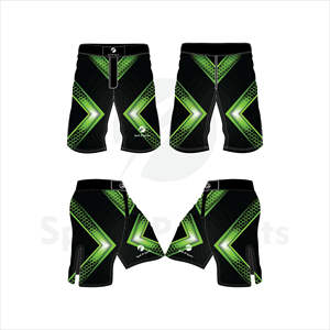 กางเกง MMA คุณภาพสูงสำหรับผู้ชาย OEM แบบปรับแต่งได้ กางเกง MMA พิมพ์ลายแบบ Sublimated คุณภาพสูง กางเกง MMA คุณภาพสูงสำหรับผู้ชาย - Product Image 6