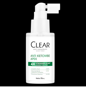 CLEAR Tónico Anticaspa para el Cuero Cabelludo, Sérum para el Cuidado del Cuero Cabelludo, 75 mL - Product Image 1