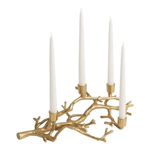 Handcrafted Brass Candle Holder <b>Stand</b> Vintage Metal Candle <b>Stand</b> for Dining Table Wedding Party Home Decoration Centerpiece - Product Image 1
