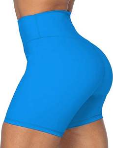 Shorts modernes pour femmes avec taille haute sécurisée et tissu à séchage rapide, idéaux pour le fitness et les activités estivales en plein air - Product Image 2