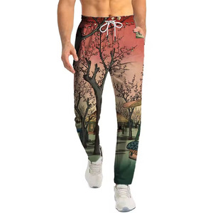 Factory Made Bulk Quantity High Quality Custom Logo Casual Woolen Lightweight Stylish Sublimation Sweatpants Available All - Product Image 2