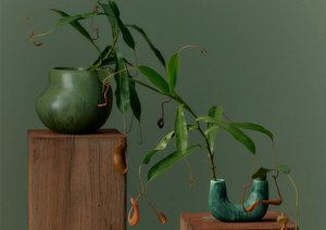 Vase en résine époxy artisanal de qualité supérieure, vase décoratif de luxe pour la décoration de la maison et du salon - Product Image 2