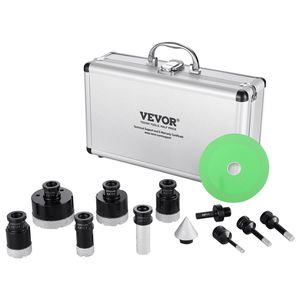 Set di 8 punte diamantate per trapano, diametri 6/8/10/25/35/38/50/65mm, kit seghe a tazza diamantate, punte coniche per fresatura, lame per sega - Product Image 1