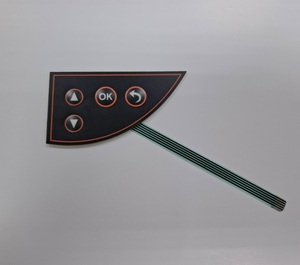 Wholesale Customized Electronics Control Button Panel Membrane Switch <b>Keyboard</b> Keypad Switch Model GR106 From Taiwan - Product Image 1