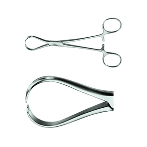 Pinza para toallas Lorna de 13 cm con mordazas finamente dentadas, sin perforaciones, de acero inoxidable quirúrgico de primera calidad, herramienta reutilizable para asegurar paños quirúrgicos en hospitales. - Product Image 2