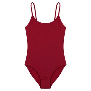 Leotardos sin Mangas para Adultos, Estilo Cheerleading, para Mujer, Sexy, con Tirantes, Espalda Baja, Color en Contraste, Colores Personalizados, Tela de Malla, Alta Calidad - Product Image 4