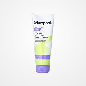 Nettoyant visage GLOWPOOL Glowful Cica BHA Deep Clean Foam Cleanser Fabriqué en Corée Centella Asiatica - Product Image 4