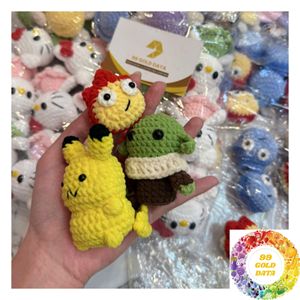 Custom Crochet Animal <b>Dolls</b> <b>Handmade</b> Yarn Figures Multiple Animal Designs for Wholesale Gift Shops and Retailers - Product Image 2