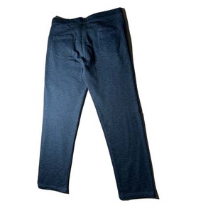Survêtement unisexe bleu à capuche avec fermeture éclair intégrale, coupe décontractée, couleur unie, poches latérales, idéal pour l'automne, en coton et élasthanne - Product Image 5