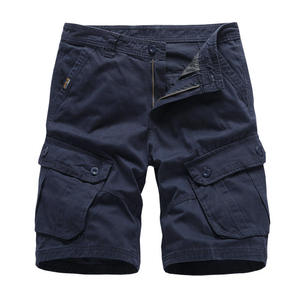 Short cargo pour homme, mode décontractée, multi-poches, été, streetwear, coupe slim, 100% coton, randonnée en plein air, écologique, séchage rapide - Product Image 4