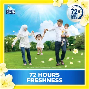 Breeze 1.5kg recharge de détergent à lessive liquide au revoir moisi frais nouveau parfum formule de séchage d'intérieur - Product Image 5