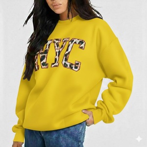 <b>Women</b> Graphic Sweatshirt Oversized Casual Crewneck Pullover Long Sleeve Cozy Streetwear Fashion Winter Top - Product Image 2