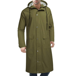 Men's Ultra Casual Hooded Waterproof Printed <b>Rain</b> <b>Jacket</b> 100% Polyester Lightweight for Outdoor Riding Working New Season <b>Rain</b> - Product Image 4