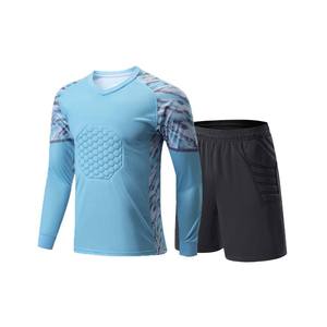 Maillot de Gardien de But de Football Personnalisable de Qualité Supérieure, Imprimé par Sublimation, Respirant, Séchage Rapide, en Maille, Uniformes d'Équipe Rembourrés - Product Image 5
