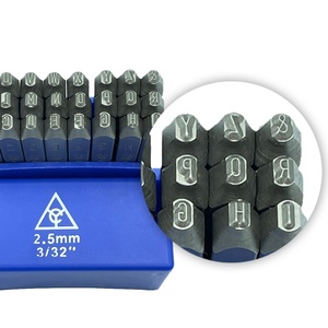 Taiwan-Made 2mm Acier Poinçon Lettre Timbre De Qualité Industrielle Outil À Main avec OEM/ODM Personnalisation Usine Vente - Product Image 4