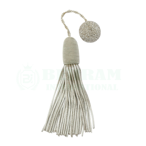Frange à pampilles dorée en tissu de qualité supérieure, 100 % rayonne, pour rideaux et vêtements – Meilleure vente - Product Image 3
