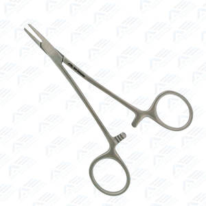 Soporte de aguja Halsey Soporte de aguja de alta calidad No estéril Soporte de aguja Halsey Manual Instrumento médico de acero inoxidable - Product Image 3