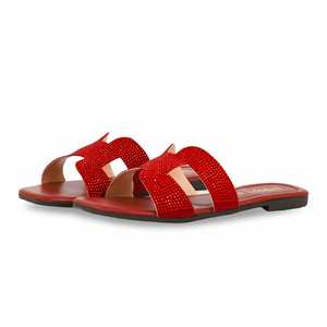 Maroon Casual <b>Slides</b> for <b>Slippers</b> - Product Image 3