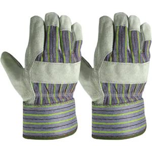Guantes de Trabajo Industriales de Primera Calidad, Resistentes, de Cuero Vacuno, Resistentes a Pinchazos, Abrasión y Calor, para Uso General - Product Image 3