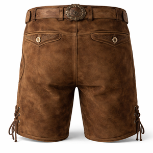กางเกงหนัง Lederhosen พรีเมียมสำหรับการสั่งซื้อแบบขายส่ง - รับออกแบบตามสั่ง OEM และจัดส่งตรงจากโรงงาน - Product Image 2