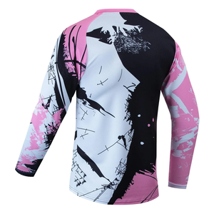 เสื้อเจอร์ซีย์มอเตอร์ครอสแบบกำหนดเอง เสื้อแข่งมอเตอร์ไซค์แขนยาว เสื้อผ้ากีฬาสำหรับนักขี่มอเตอร์ไซค์และนักบิด สำหรับผู้ใหญ่ - Product Image 5