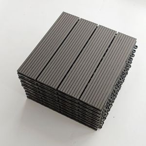 Confezione da 11 Pezzi 300*300*22mm Piastrelle per Pavimenti da Esterno e Giardino Resistenti alla Corrosione e alle Alte Temperature - Product Image 4
