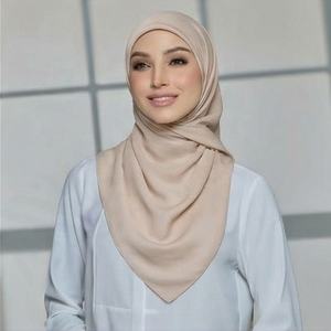 Voile de coton imprimé floral traditionnel personnalisé pour femme, foulard ethnique, hijab, doux pour la peau, respirant, pour le quotidien au printemps - Product Image 6