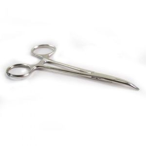 เครื่องมือแพทย์ COBECO คีมหนีบหลอดเลือดแบบโค้ง Rankin Kelly Locking Hemostat Forceps Mosquito Crile ทำจากสแตนเลส - Product Image 5