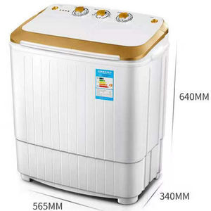 5kg Black Color Twin Tub Semi Auto Laundry <b>Washer</b> Washing Machines With Dryer.Washing Machine and Dr - Product Image 6
