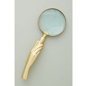 Lupa de mano de latón antiguo al por mayor con mango de madera vintage para lectura de letras pequeñas y mapas - Precio bajo - Product Image 3