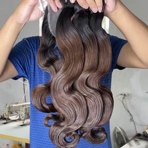 Black Body Wave Bundles Cloudyhair Mejor precio 100% Extensión de cabello crudo Trama de doble dibujado - Product Image 6