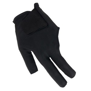 Guantes de billar de medio dedo con correa ajustable para la muñeca, para práctica de billar y snooker, deportivos unisex - Product Image 1