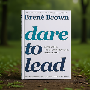 Livre broché personnalisé « Dare To Lead » de l'auteur Bren Brown, impression de couverture souple - Product Image 2
